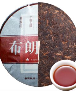 357g Natürlicher Puer Tee Brauner Berg Pu Erh Tee Kuchen Reifer Schwarztee Gesunde Ernährung