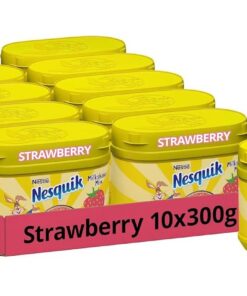 Nesquik Pulver Erdbeere, 300 g (Packung mit 10)