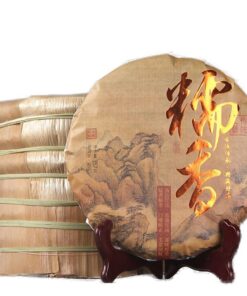 Pu-Erh-Tee-Kuchen 357g Alter Yunnan-Puer-Tee Klebreisaroma Gekochter Pu'er-Tee