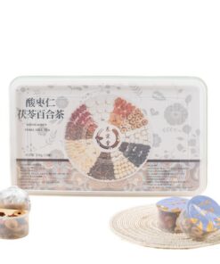 Premium Datum Lilie Tee etc. Kombination Kräutertee 15 Dosen/Schachtel Schlaftee Wellness 270g (9,52oz)
