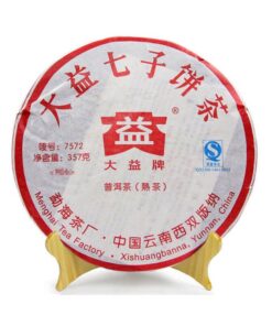 357g Garantie TAETEA Tee Menghai Dayi Classic 7572 Reifes Puerh