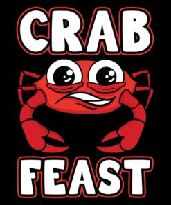 Crab Feast: Seafood Notebook to Write in, 6x9, Lined, 120 Pages Journal