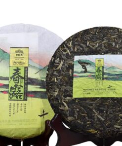 Top Haiwan Puer Tee Pu-erh Tee Kuchen Alte Kameraden "Frühling" Chun Lu Puer Tee 400g