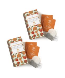 Whittard Grüner Tee mit Mango und Bergamotte - 2 x 25 Teebeutel (100 Gramm)