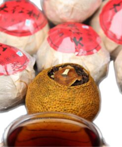 Premium Big Red Mandarin Pu-Erh Tee Mandarine Pu'er Tee Menghai Schwarztee 500g