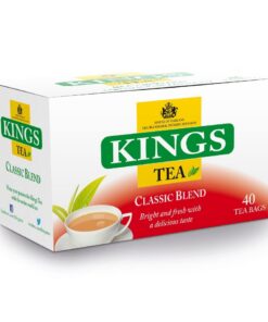 KINGS TEA, CLASSIC, 240 TEA BAGS, 6 BOXES OF 40S