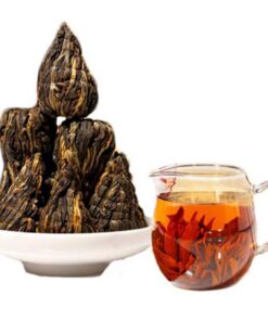 Dian Hong Schwarztee Erstklassiger Schwarztee Roter Tee Yunnan 250g Handgemachter Pagodentee