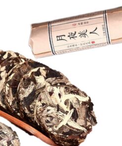 100g hochwertiges Yunnan Weiße Pfingstrose Tee Kuchen Mondschein Weißer Tee Chinesischer Tee