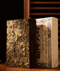 500g Yunnan alter Pu-Erh-Tee Erstklassiger alter Baum-großer Blatt-Tee-Ziegelstein-Grüntee