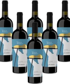 Lacrima di Morro d'Alba Klassiker D.O.C. Italienischer Rotwein VELENOSI (6 flasche 75 cl.)
