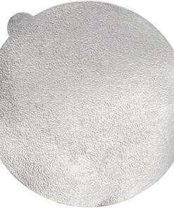 200 Stück Kaffeepad-Foliendeckel-Set, 60 mm Durchmesser, Aufkleber, Versiegelungen, Aluminium-Textur, Kaffeepads, Abdeckungen, Heißsiegel, Aluminium für Kaffee