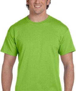 Adult Comfort Blend Ecosmart Tee (Lime) (3X)