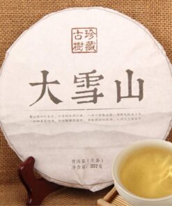 Pu-Erh-Teekuchen Roher Teekuchen Uralte Bäume Sammlung 357g Pu Erh China Yunnan