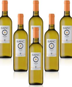Italienischer Weißwein Vino Bianco di Toscana IGT Bianc O Castelli del Grevepesa Castelgreve (6 flaschen 75 cl.)