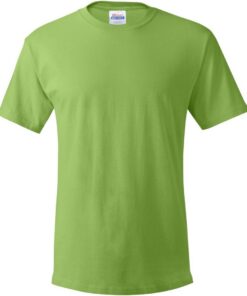 HN 5.2 OZ COMFORTSOFT TEE (LIME) (3XL)
