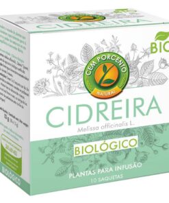 Cem Porcento - Biologisch Melissa/Zitronenmelisse (Melissa officinalis L.) - 10 Teebeutel x 8 = 80 Teebeutel