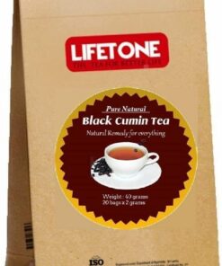 lifetone the tea for better life, Schwarzkümmeltee | Nigella Sativa | Schwarzkümmeltee | Detox-Tee (20 Teebeutel)