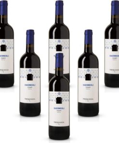 Italienischer Rotwein Baconcoli Chianti DOCG Trequanda Rossi (6 flaschen 75 cl.)