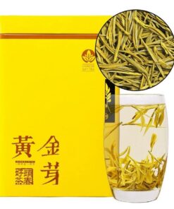 250g Huang Jin Ya Grüner Tee Golden Buds Rohtee Chinesischer Tee Mit Einer Knospe Und Zwei Blättern Lindert Hitze Und Sommerhitze Kräutertee Kaltgebrühter Tea Blüten Und Früchtetee