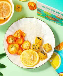 Instant Früchtetee Vitamin C Zitrone Maracuja China Kumquat-Maracuja Tee 90g