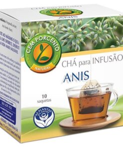Cem Porcento - Anis (Pimpinella anisum L.) - 10 Teebeutel x 8 = 80 Teebeutel