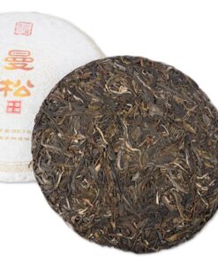 357g Man Song Rohteekuchen Pu-erh Rohtee Da Shu Tee Roher Pu-erh Yunnan Tee Man Song Frühlingstee