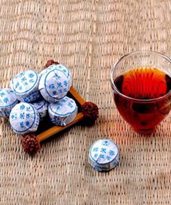 Chinesischer reifer puer Tee Chinesischer Yunnan MINI Puerh Tee 100g (0.22LB) Schwarzer Tee Grünes Essen Pu'er Tee Chinesischer Tee Pu er Tee Reifer Tee Pu-erh Tee Pu erh Tee gekochter Tee Roter Tee
