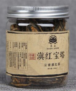 Yunnan Dianhong Schwarzer Tee Kleine Pagode Puer Tee Dosenpackung Handgemachter Roter Tee 60g