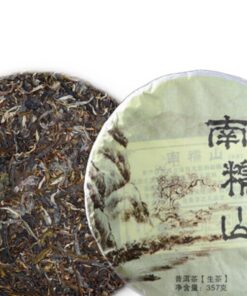 Yunnan Nannuoshan Big Tree Pu-Erh Grüntee Puerh Rohtee 357g Kuchen Gewichtsverlust