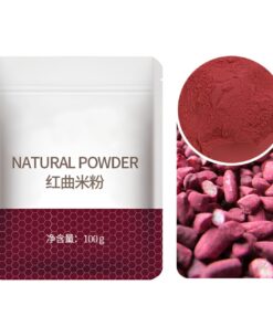 HELLOYOUNG 150g Chinesisches Geheimrezept Rotes Hefepulver Kräutertee Original Dufttee Lebensmittelfarbe Rotes Pulver Für Snacks Und Gebäck Geeignet Zum Kochen Und Für Desserts
