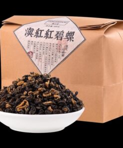 Yunnan Fengqing Dianhong lose Schwarzer Tee In loser Schüttung roter Tee kung red Biluotee 500g (1.1LB) Roter Tee Chinesischer Tee Reifer Tee shu cha gesundes Essen Grünes Essen Alte Bäume kochten Tee