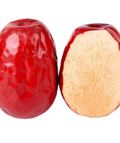 HELLOYOUNG 4-5cm Xinjiang Hotan Jujube Natürlich Getrocknetes Fleisch Ist Dick Und Süß Es Ist Eine Snack-Spezialität Und Kann Zum Aufbrühen Von Kräutertee Und Zuckerwasser Verwendet Werden (500g)