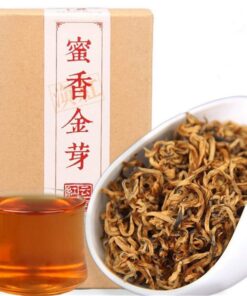 Yunnan schwarzer Tee 90g chinesisches Kung Fu cha Fengqing Dianhong Tee roter frühes Frühlingshonigduft goldknospen große Blätter roter Tee
