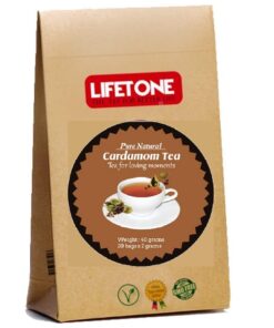 Lifetone Ceylon Cardamom Tea, Sri Lanka Kardamom Tee, 20 Tee bags, 40 gramm Tee
