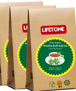 Lifetone Passion Frucht-Tee, Stressabbau, köstlich, 60 einzeln verpackte Teebeutel