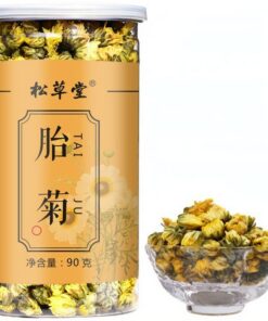 HELLOYOUNG 90g Tai Ju Blütentee in Dosen Natürlicher Kräutertee Entspannend Und Erfrischend Für Die Augen Tee Mit Tai Ju Blütenextrakt Der Hitze Lindert Grüner Aromatisierter Tee Kalt Aufgebrüht