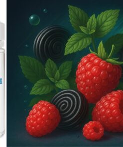 Raspberry Noir - Himbeere-Lakritz-Minze Aroma Konzentrat - Vegan - Sasami - 100ml