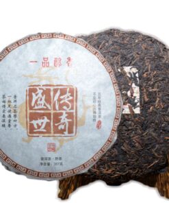Reifer Puerh-Tee Pu-erh gekochter Tee-Kuchen 357g Naturkost Yunnan-Schwarztee