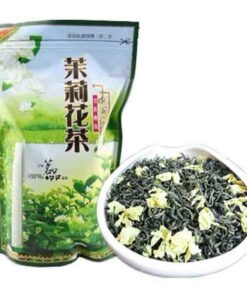 HELLOYOUNG 250g Erfrischender Jasmintee Jasmin-Duft-Grüntee Duftender Kräutertee Erfrischend Und Duftend Mit Süßem Nachgeschmack Handgerösteter Aromatisierter Grüntee Zum Aufbrühen
