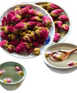 Getrockneter Bio-Rosentee in großen Mengen Rosenknospe ohne Schwefelblume Chinatee Gesunde Ernährung (500g)