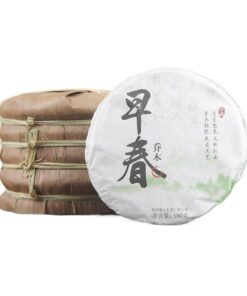 Yunnan Vorfrühling Qiaomu Puerh Roher Tee Kuchen 180g, Jahre der Sedimentation, Langer Tee Charme