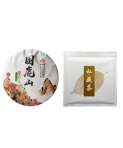 Yunnan Kunlu Berg Alter Baumtee Roher Pu'er Teekuchen, Alter Baumkuchentee 357g Klassischer Alter Tee