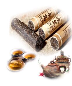 Chinesischer Pu'er Tee 500g （1.1LB） Roher Puer Tee Grüner Tee BingDao Alter Baum Alter Baum Pu Erh Tee Gesundheitswesen Pu Er Tee