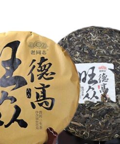 Alter Kamerad Puer 400g LaoTongZhi Haiwan Rohökologie Puer De Gao Wang Zhong Tee