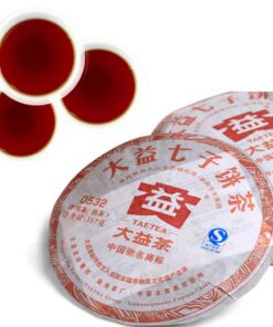 357g Reifer Puer Teekuchen Pu'er Beeng Cha 2012 Jahr Menghai Dayi 0532 Pu-erh Tee