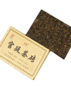 "Palast Puer Tee Ziegel" 2019/2021 Yongzhen Shu Puer Reifer Puer 250g