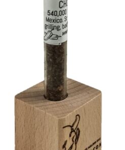 Habanero Jaguar in einem Buchenholzwürfel mit abgerundeten Seiten 2g