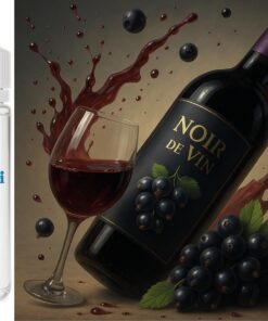 Noir de Vin - Rotwein & Cassis Aroma Konzentrat - Vegan - Sasami - 100ml