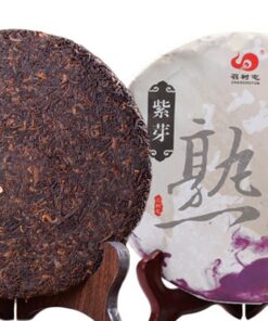 Pu-Erh Tee Reifer Tee Yunnan Schwarztee 357g Lila Knospe Puer Alter Baum Material Rein
