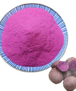 HELLOYOUNG Lila Süßkartoffelpulver Natürlicher Kräutertee Kräuterpulver Mit Frischem Süßkartoffelduft Zum Backen Für Desserts Und Gebäck Getränk Mit zishu Süßkartoffelgeschmack (50g)